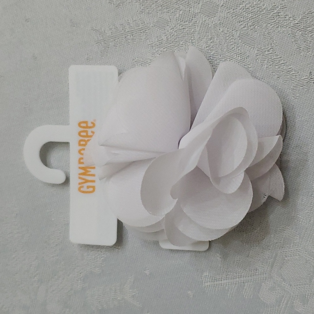 Gymboree Lot of (3) Multicolor Floral Ribbon Pony Tail Holder - Picture 3 of 6